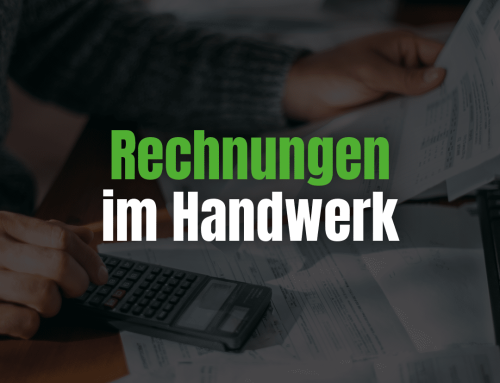 Rechnungen im Handwerk: Spare Zeit & Geld, indem du diese Fehler vermeidest