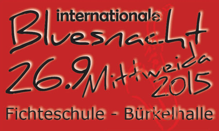 Die 6. Internationale Bluesnacht Mittweida Bluesnach Mittweida 2015 Grafik
