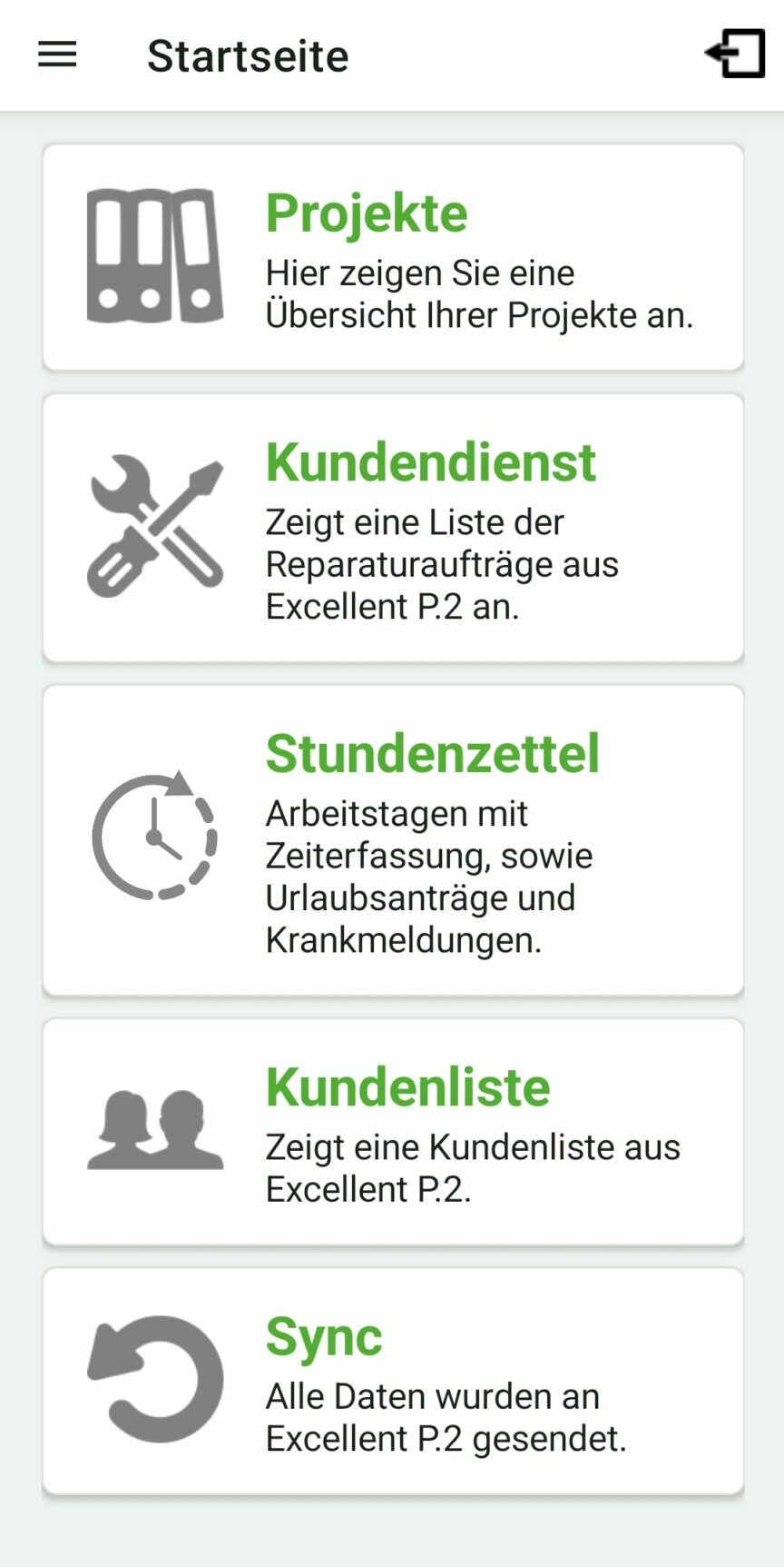 eConnect p.2 app startseite eConnect p.2 app startseite
