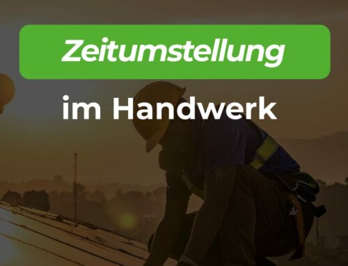 Daten-Cloud vernichtet - Unsere Alternative: U-H-T Zeitumstellung im Handwerk: Eine Stunde geschenkt oder verloren?