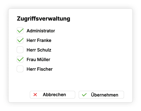 Zugriffsverwaltung Zugriffsverwaltung im Dokumentenmanagementsystem