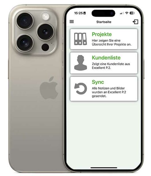 iphone15pro-eConnect Handwerkersoftware vom Profi