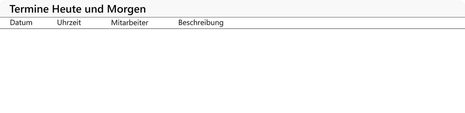 Termin-Button Handwerkersoftware