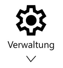 Verwaltungs-Button Handwerkersoftware